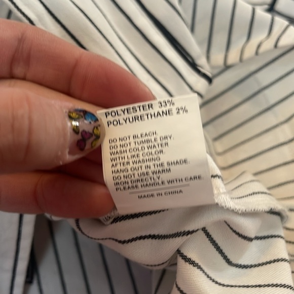 PLAYBOY joyrich baseball jersey Button Up Jersey size xs black and white bunny - Picture 8 of 10